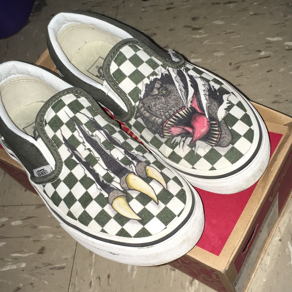 Dinosaur Vans 2.5y